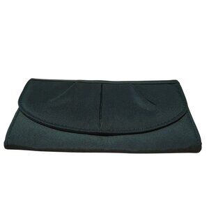 Gray Women's  Flap Wallet Clutch Snap Closure Classic Neutral Travel